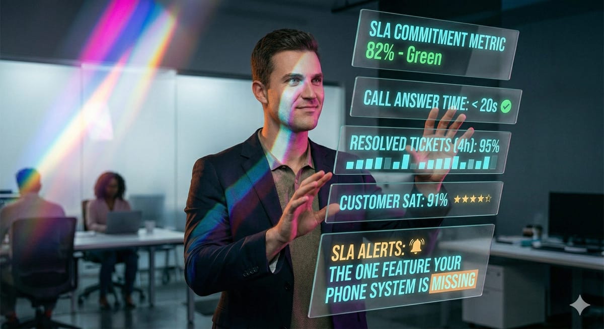 SLA Alerts: The One Feature Your Phone System Is Missing